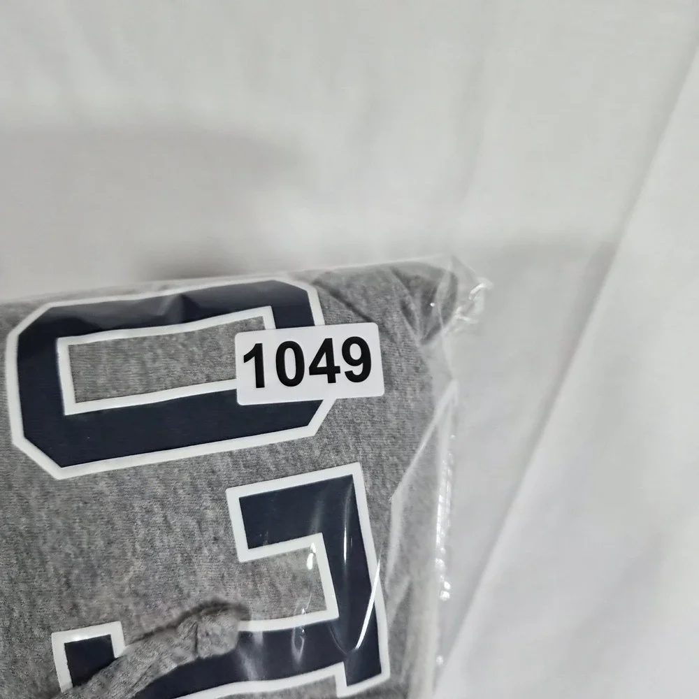 Polo Ralph Lauren Big Logo Lightweight Hooded Long Sleeve T-Shirt Gray Men's...